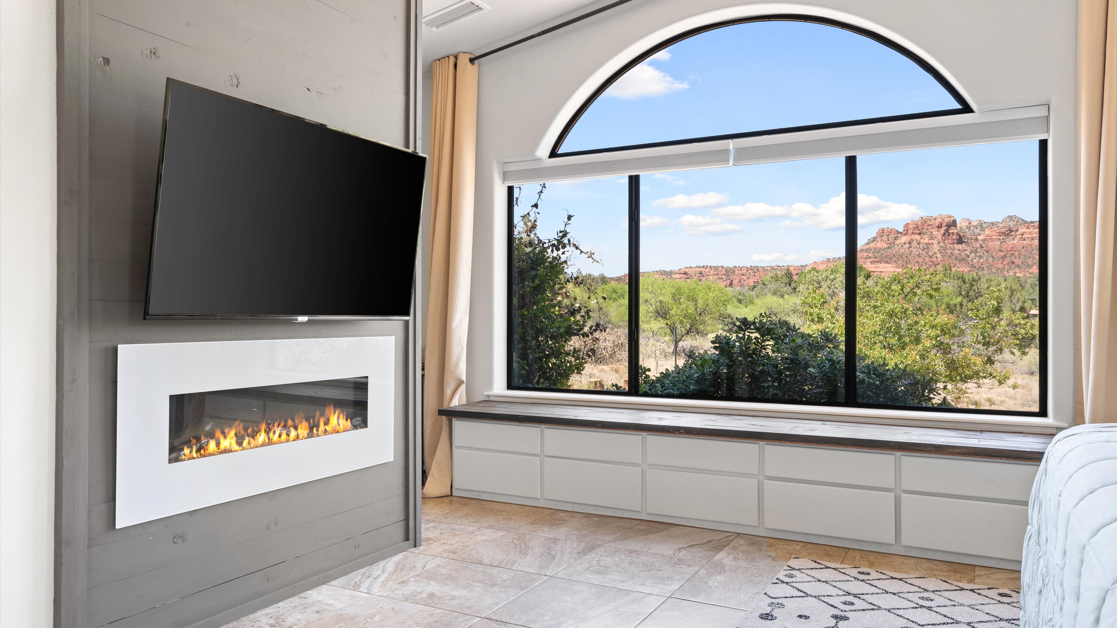 Kitchen details with pantry items