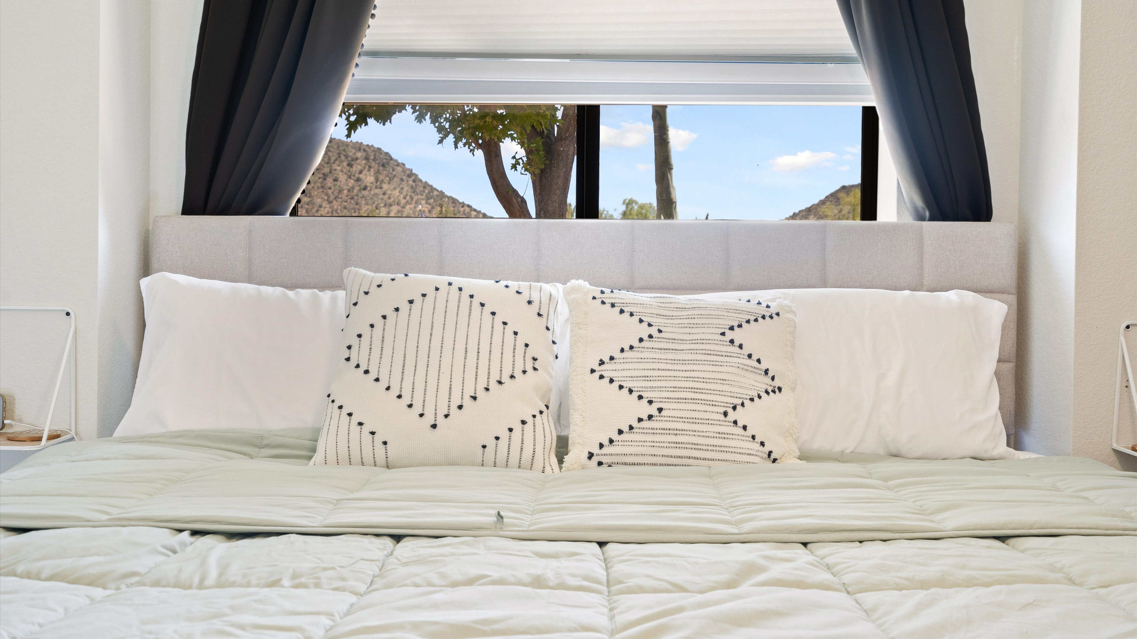 Backyard with large open space